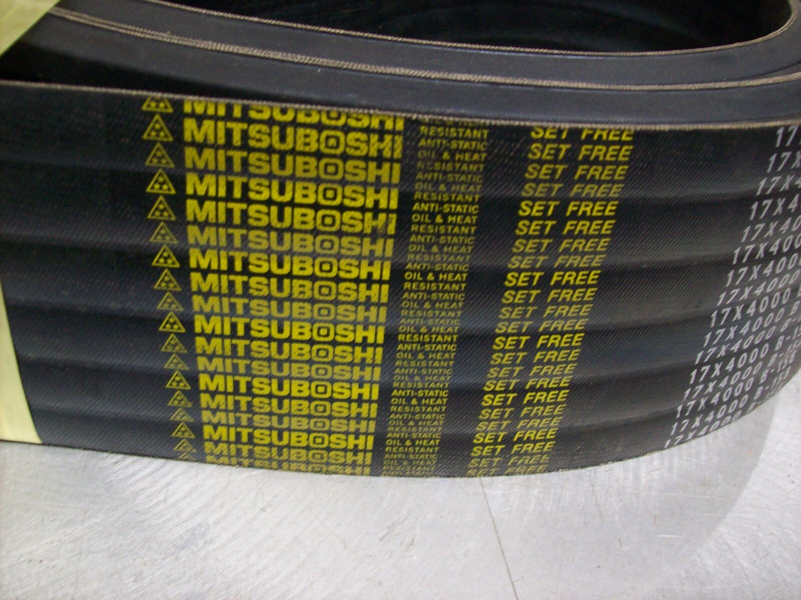 Mitsuboshi 17X4000 SIX VEE Belt B-158
