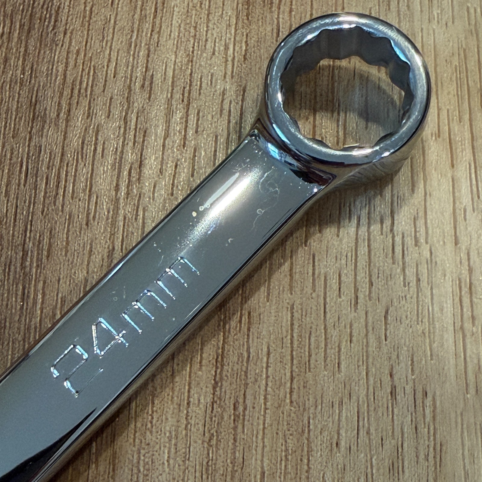Wright Tool USA 12-24MM Combination Wrench 2.0 12 Point Metric Full Polish 24mm