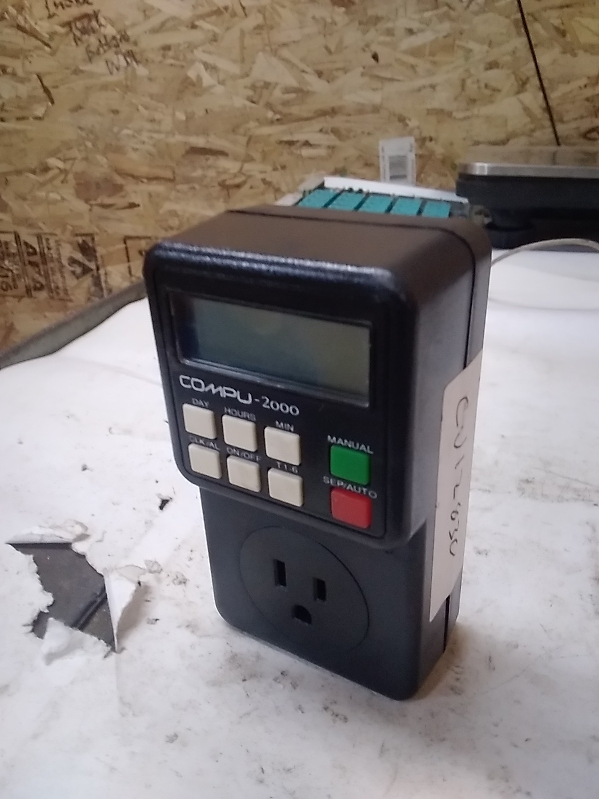 Extech Compu-2000 110VAC Programmable Plug In Timer