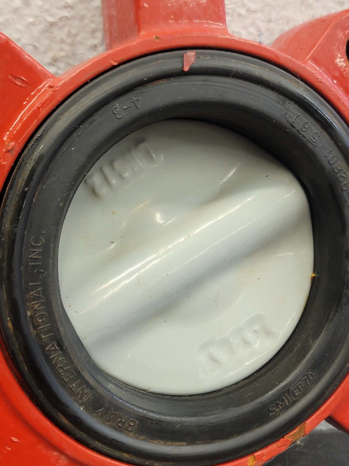 BRAY 4″ BUTTERFLY VALVE SERIES 31 Used G