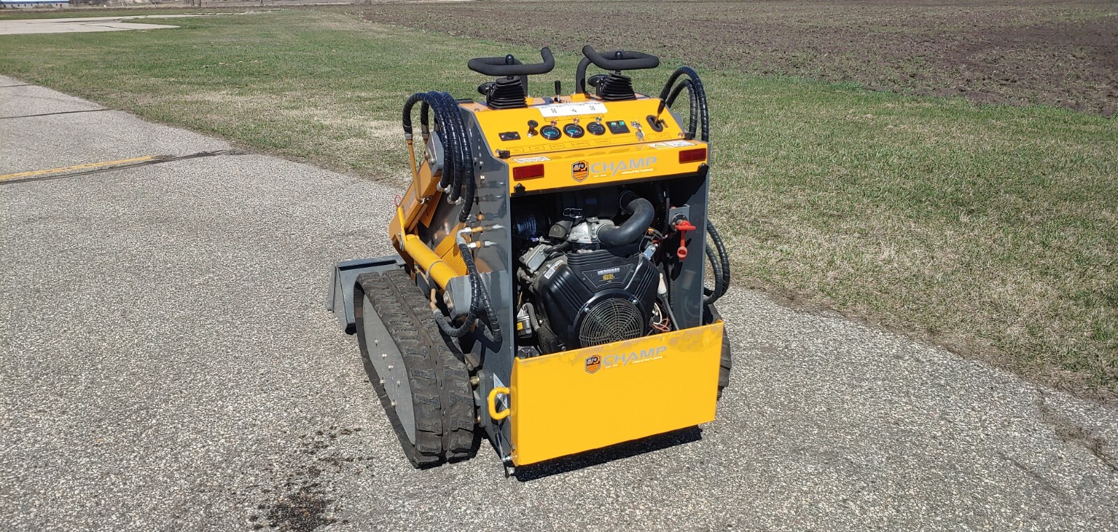Mini Skid Steer Loader New Champ Unilift Gas Briggs Tracks Skidsteer Skidloader