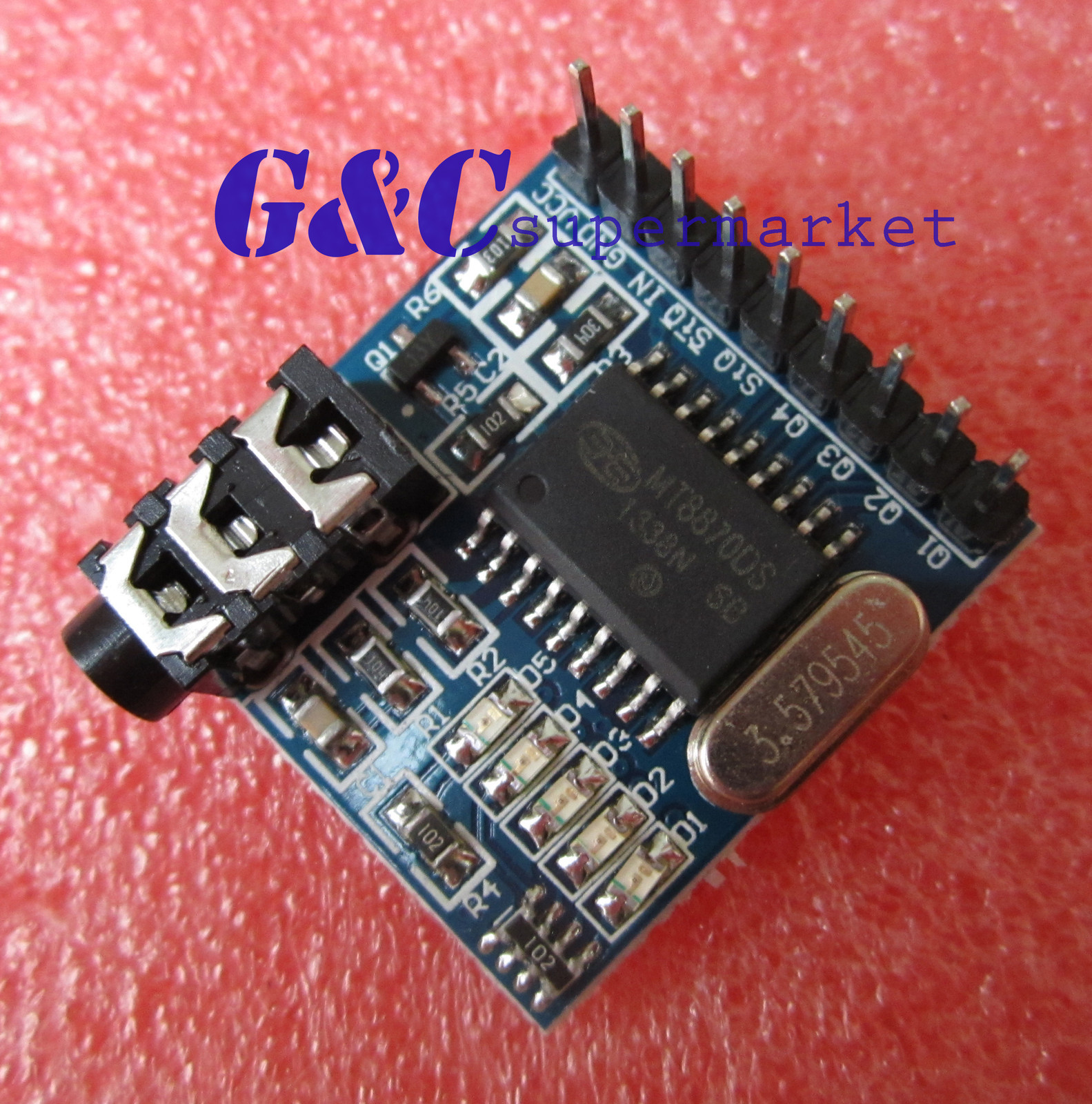 5PCS MT8870 DTMF decoder module voice telephone module M56