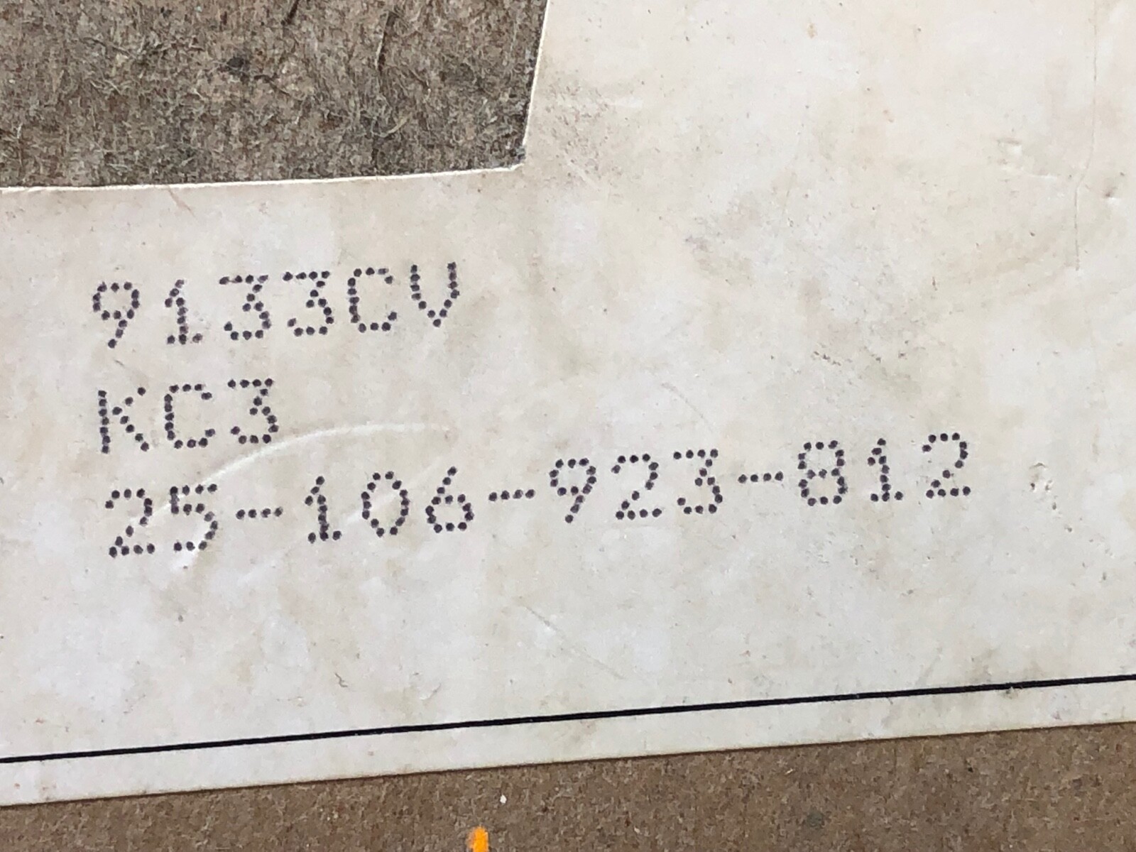 25-106-923-812 Siemens Contact Kit 9133CV KC3