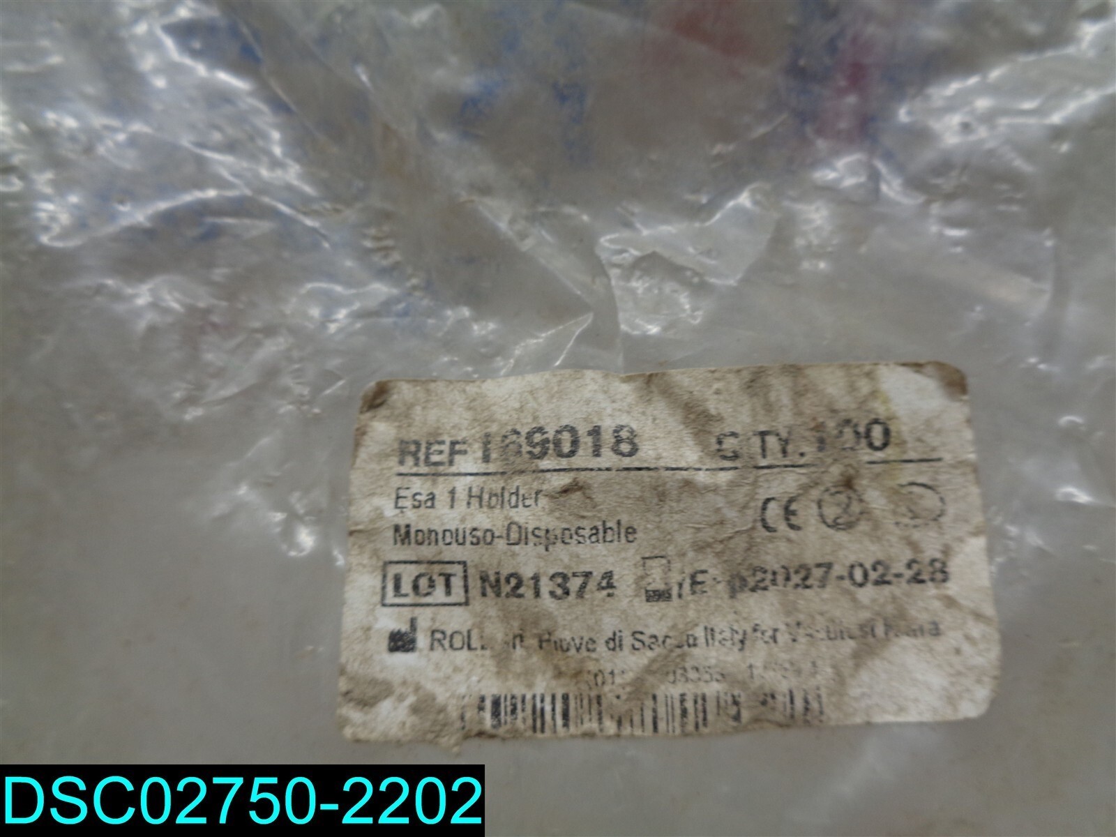 QTY=200: 169018 Needle Holder, Multi-Sample for Single Use, Universal Fit