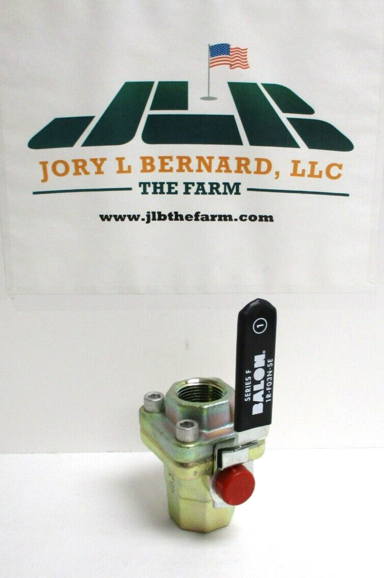 BALON, 1R-F03N-SE, 1″ x 3/4″ FNPT NACE-LF2 BALL VALVE, 3000-WP, SURPLUS