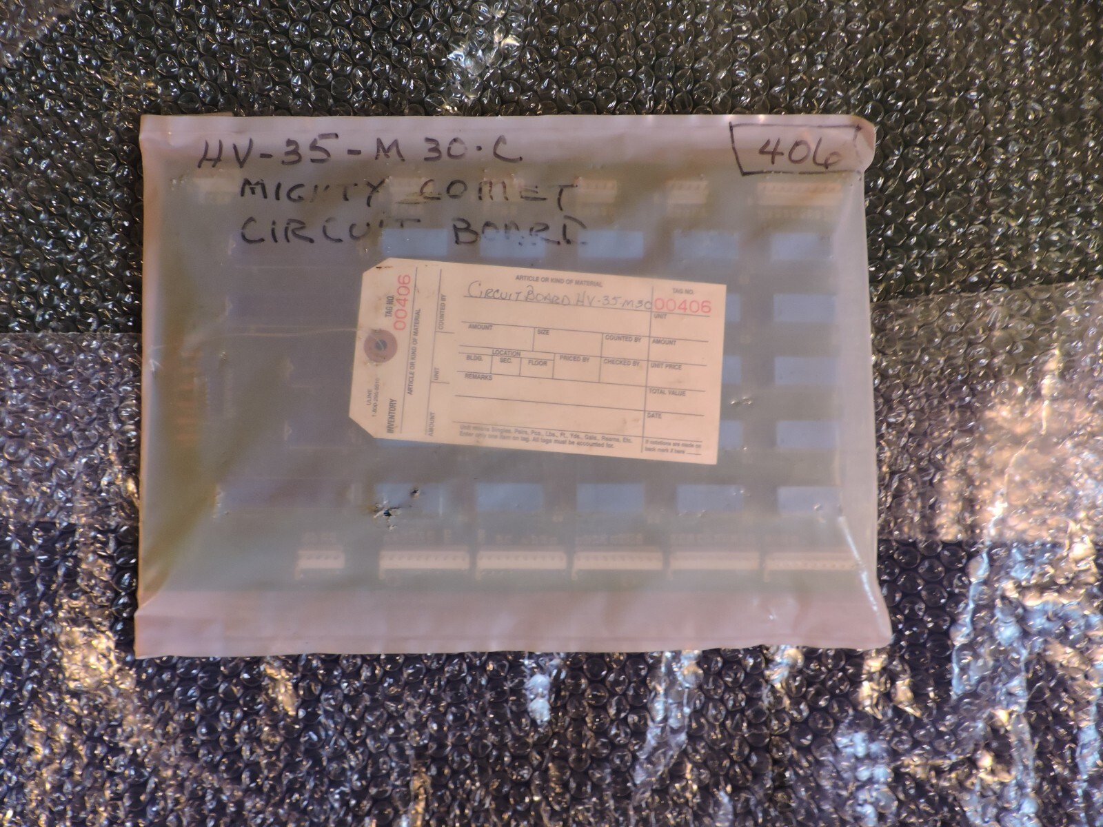 MIGHTY COMET VMC-500 CNC VERTICAL MILL RELAY BOARD HV-35-M30-C