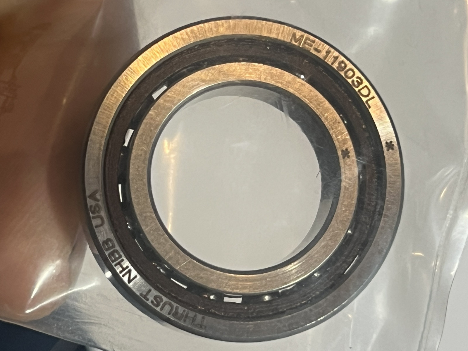 New Pair NHBB Ultra-Precision Duplex Pair Bearings P/N 540365000, Ref# ME11903DL