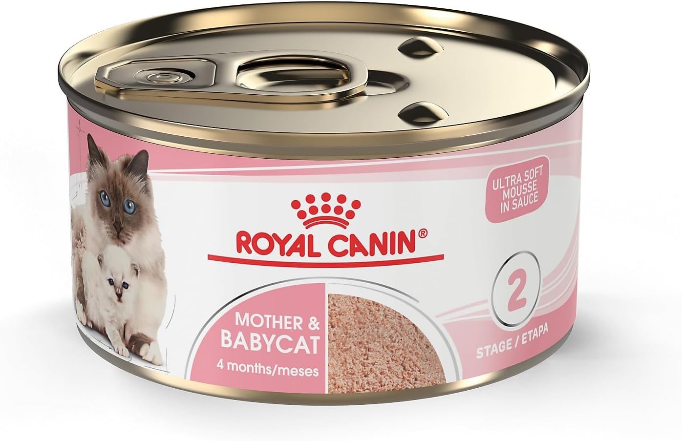 Royal Canin Mother & Babycat Ultra Soft Mousse Cat Food, 3 oz., Case of 24
