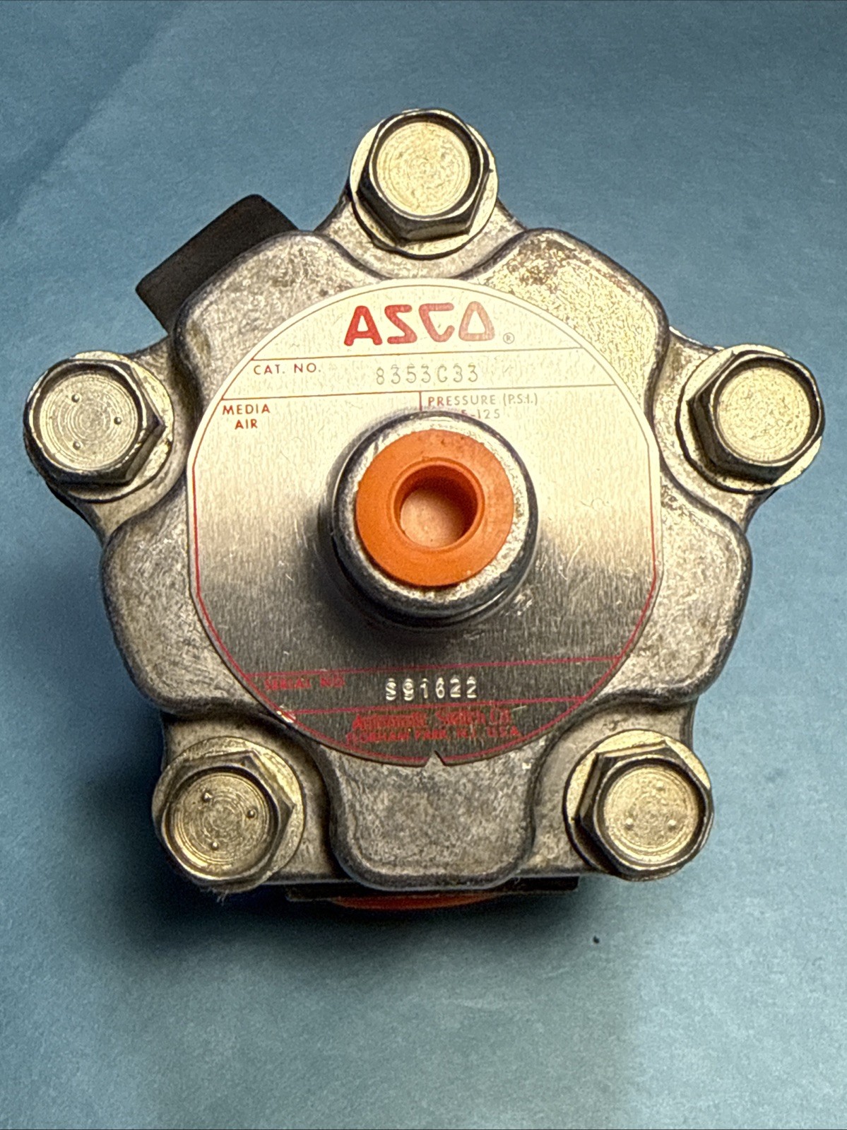 New ASCO Red-Hat 8353C33 Dust Collector Value 3/4″ 5-125PSI