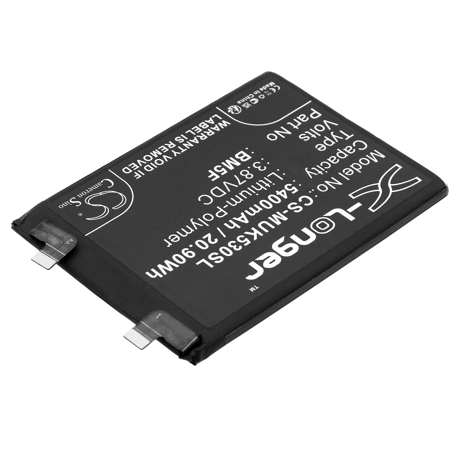 BATTERIE 5400mAh Type BM5F For Redmi K50, K50 5G, 22041211AC