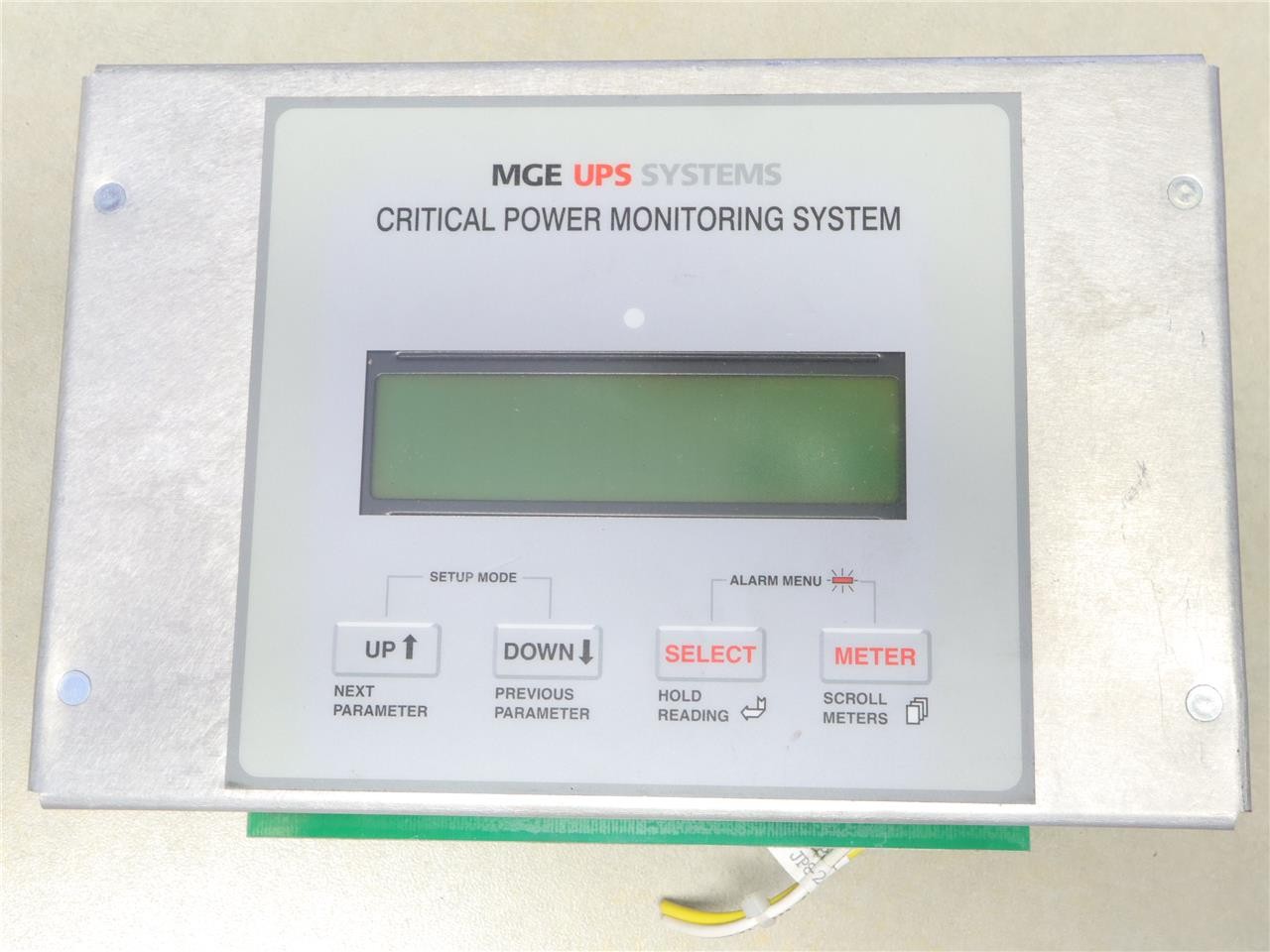 MGE UPS SYSTEMS Z102198-0F Critical Power Monitoring System