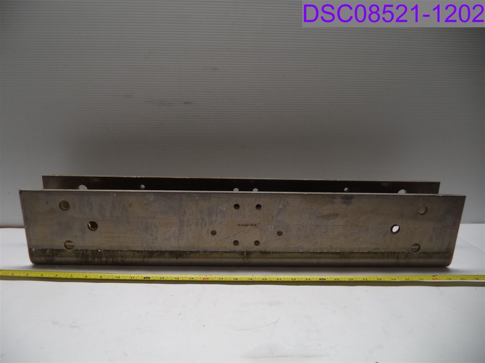 30-3/4″ x 3-13/16″ x 5-7/8″ Tall 3/8″ & 11/16″ Mounting Holes P/N 15-28625-000 C