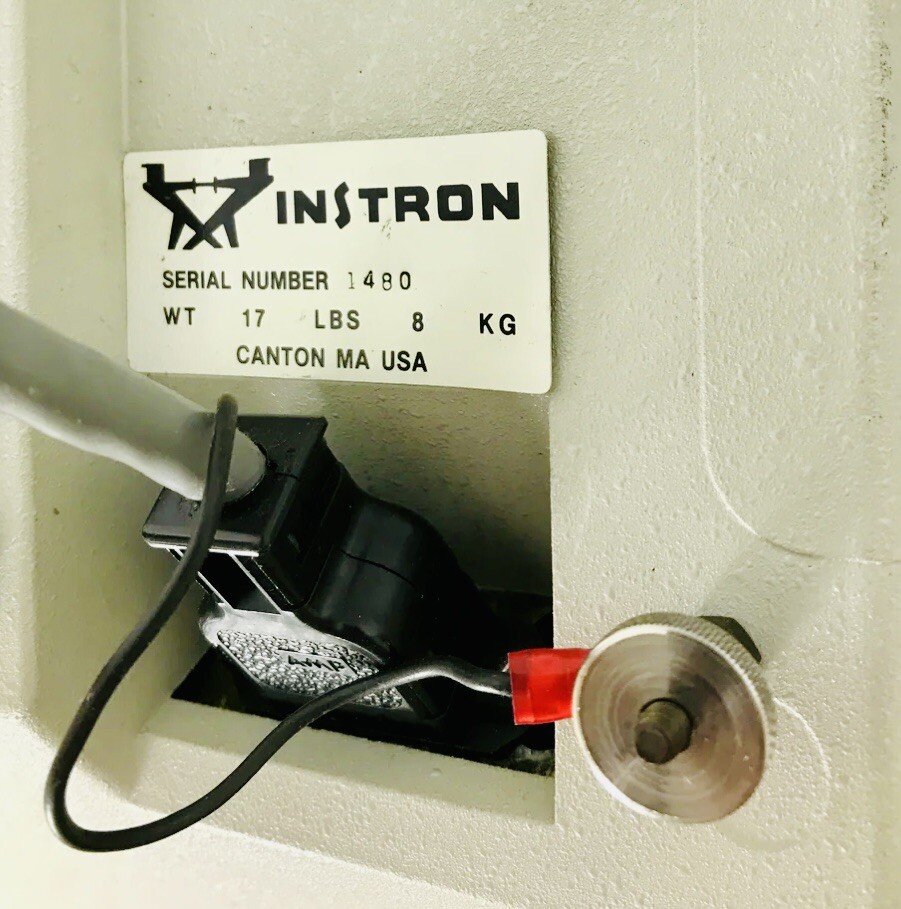 Instron 8500 series control panel 12.5 firmware