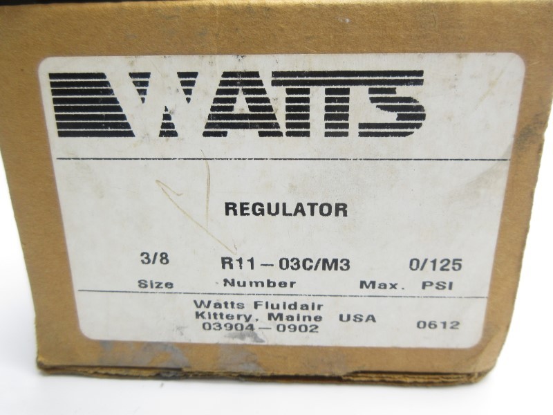 WATTS R11-03C/M3 300PSI 3/8″ NSMP