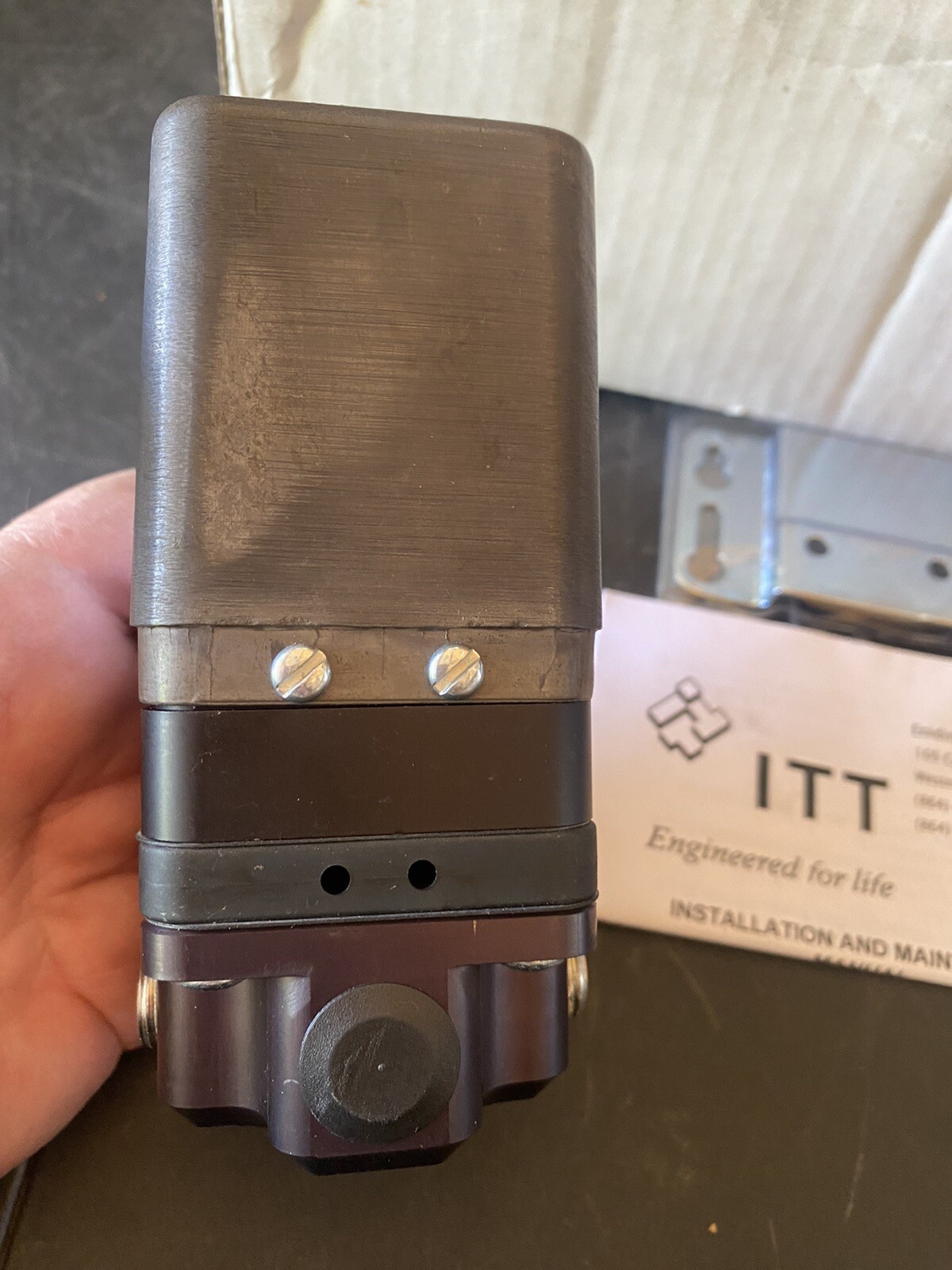 (MC41) GT6108EDXXM ITT ConoFlow Span Adjust Transducer 4-20MA 6-30PSI