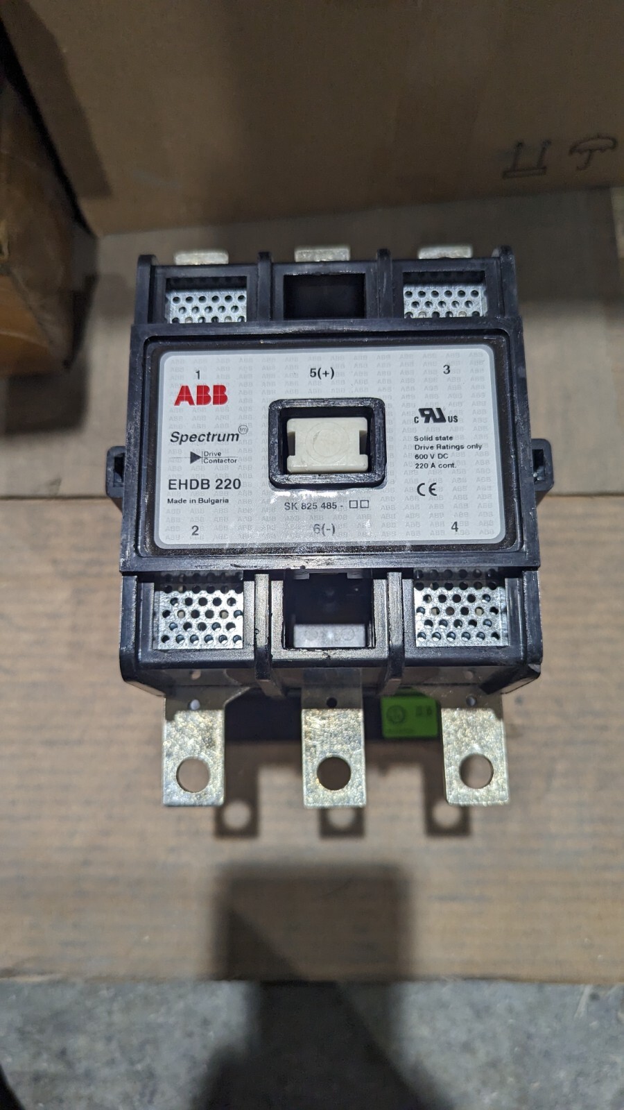 NEW ABB SK825488-AK EHDB220-21-22 220 AMP 600V 3 PHASE CONTACTOR COIL 240V 60HZ