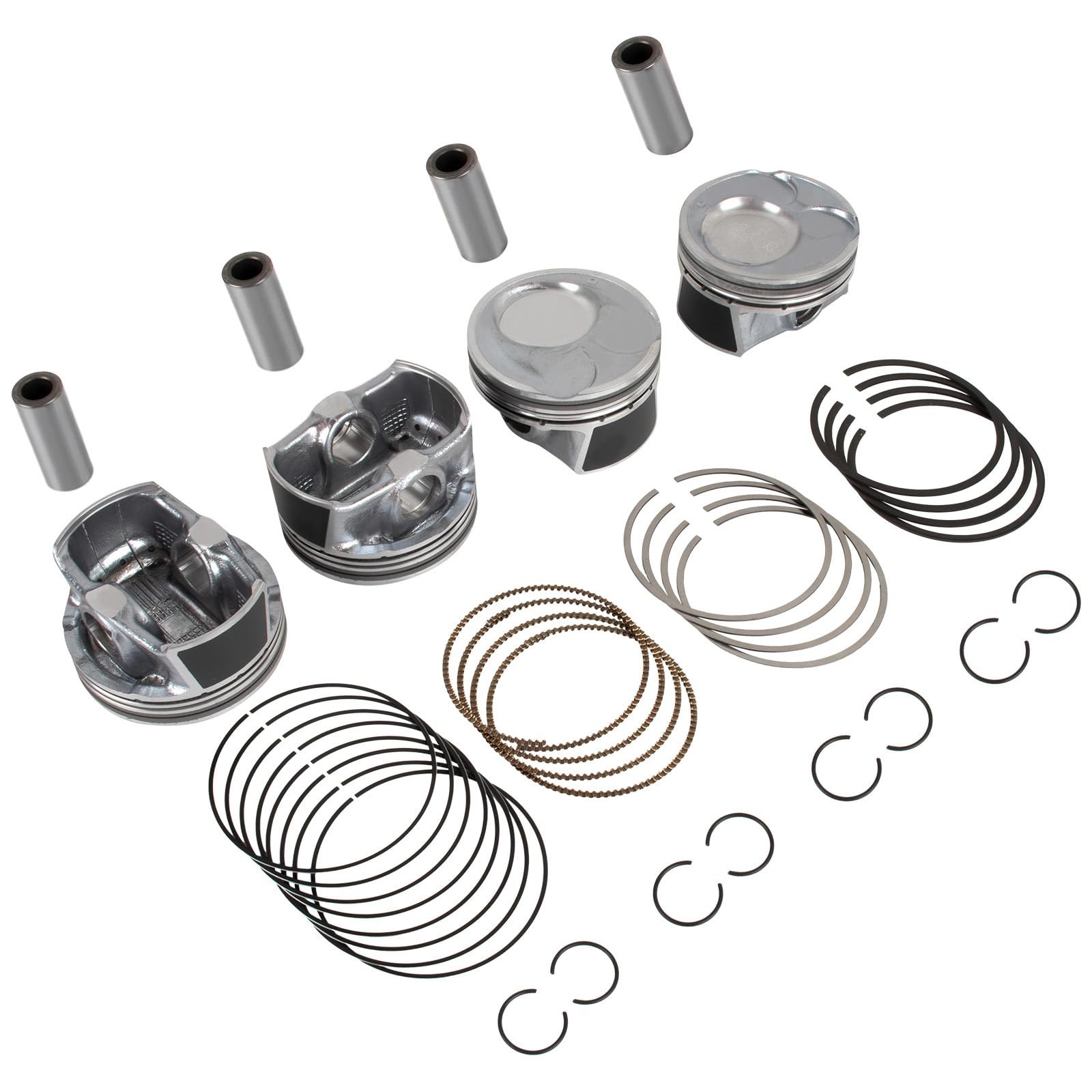 23041 2E210 Engine Piston & Rings Set Compatible with Kia Soul Forte Forte5 F…
