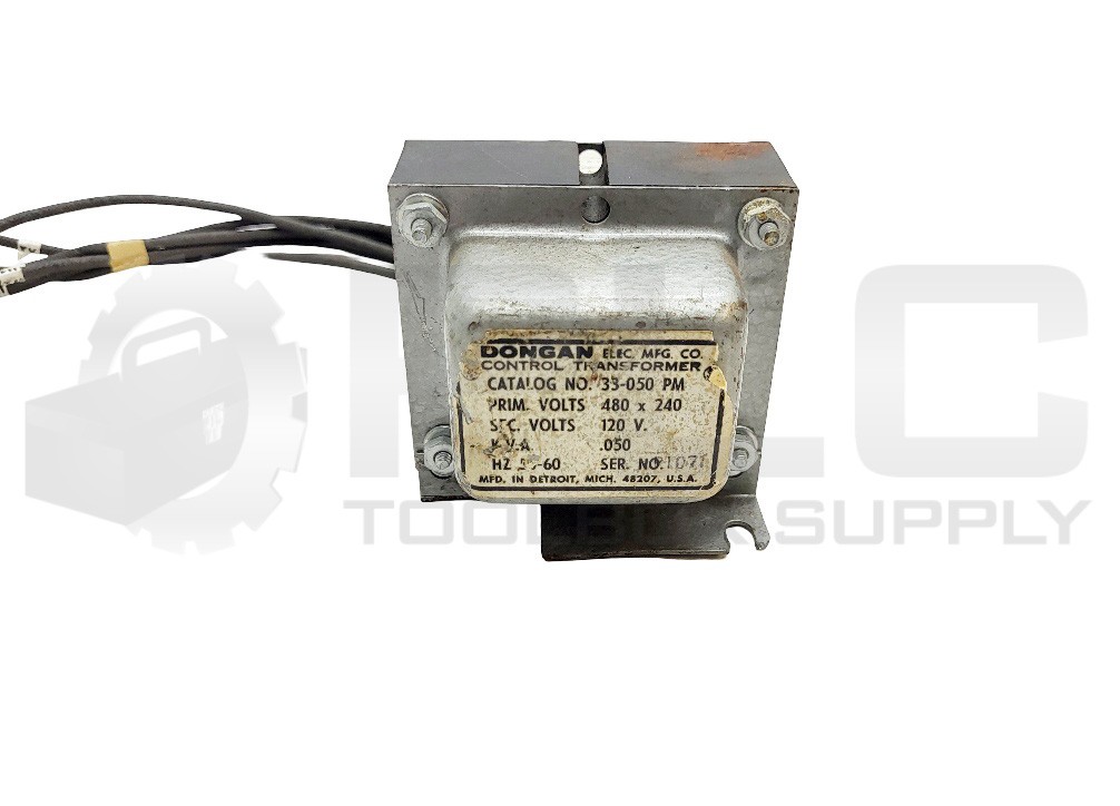 DONGAN 33-050 PM CONTROL TRANSFORMER 480V 50/60HZ