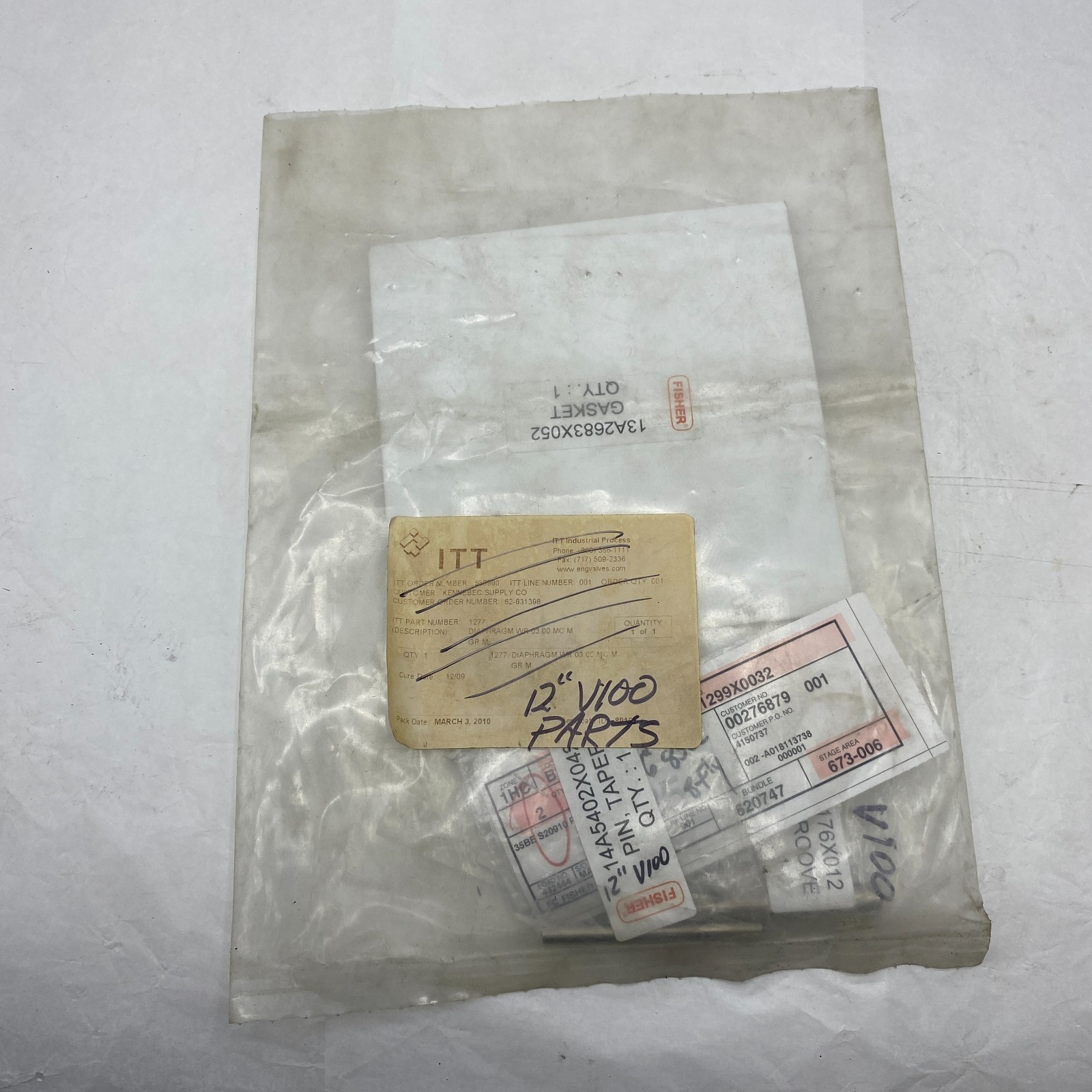 FISHER 19A8176X012, G11299X0032,14A5402X042, 13A2680X012,13A2683X052