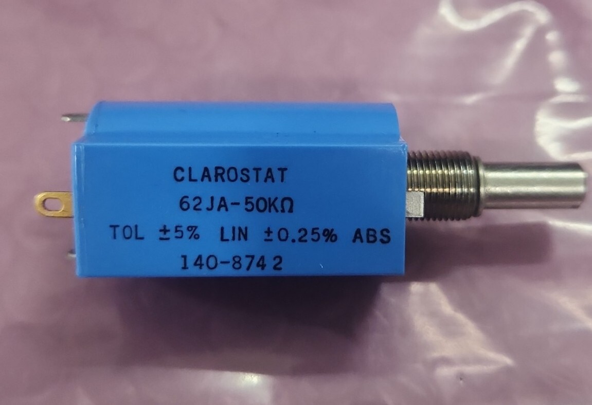 🆕️ *OLD STOCK* Clarostat 62JA-50K Potentiometer ⚡️🇺🇸 SHIP+WARRANTY