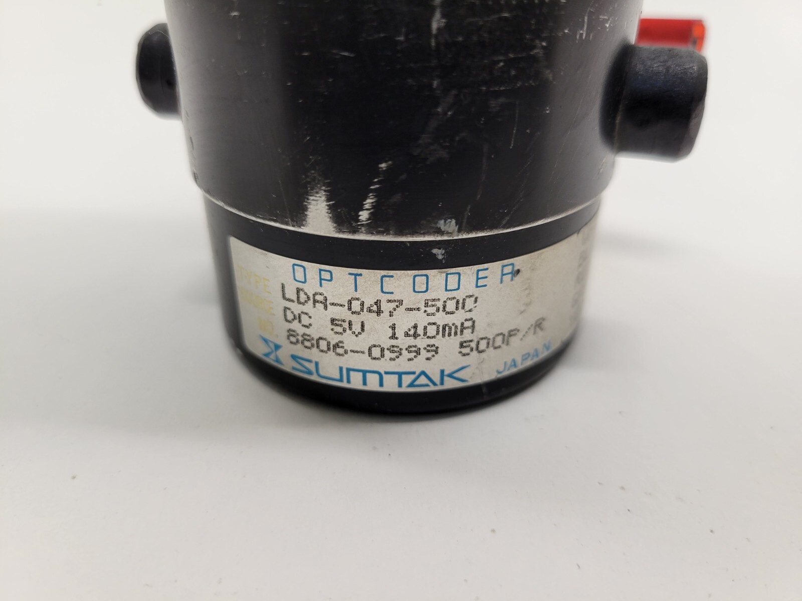 USED! GLENTEK PERMANENT MAGNET DC SERVO MOTOR GM2345 W/ OPTCODER LDA-047-500