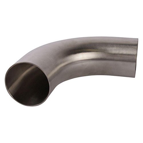 90 Degree Elbow | Butt Weld 2.5 inch w/Tangent – Stainless Steel SS304 / 3A -…