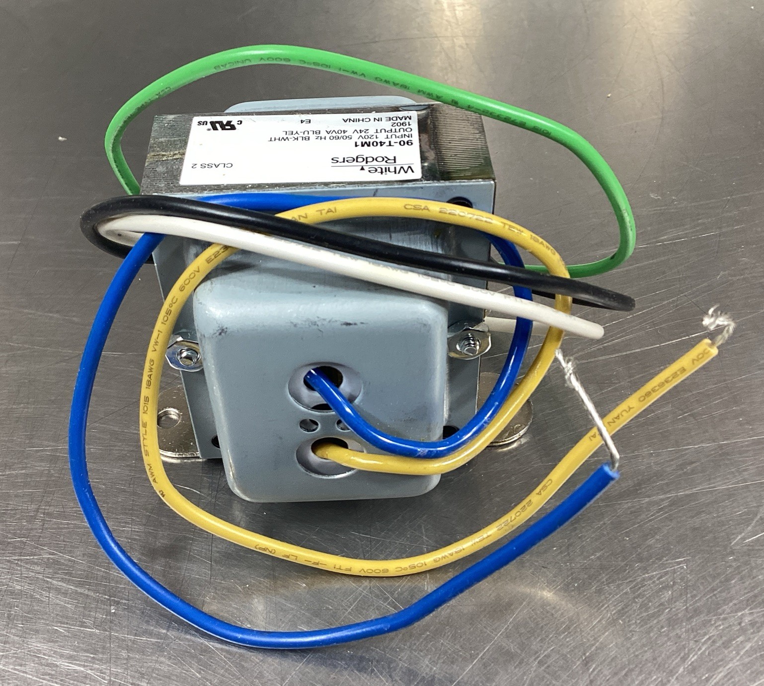 White Rodgers 90-T40M1 Transformer Class 2 120VAC 50/60Hz 4E-47