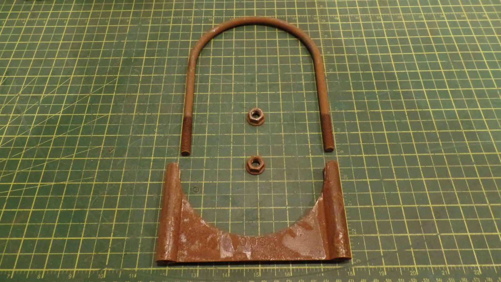 GENUINE DONALDSON 5″ 127MM U-BOLT CLAMP ASSEMBLY, P 206411, P206411, NIB, N.O.S