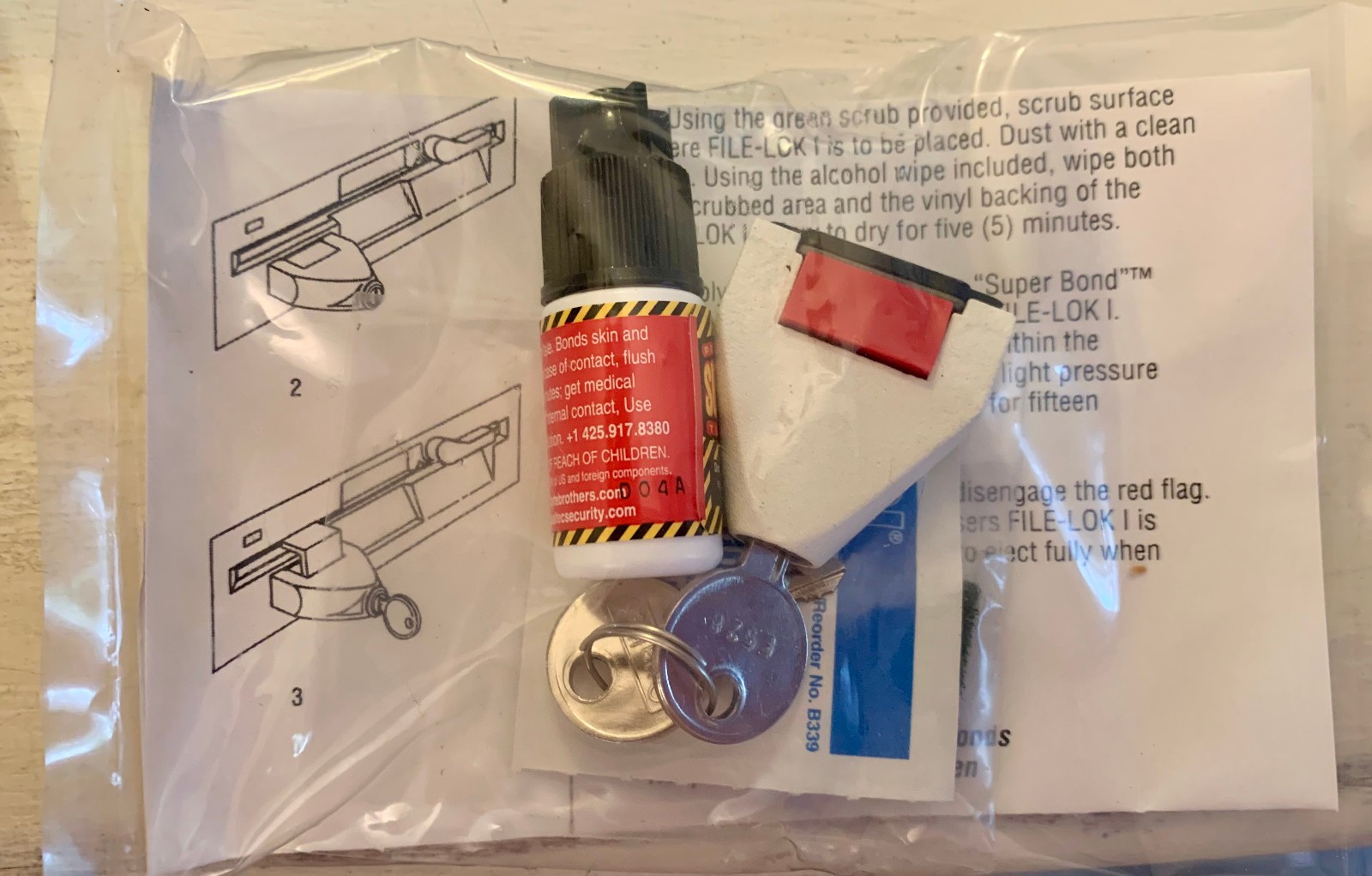 New Qualtec File-Lok l – PC Computer Security System 03104