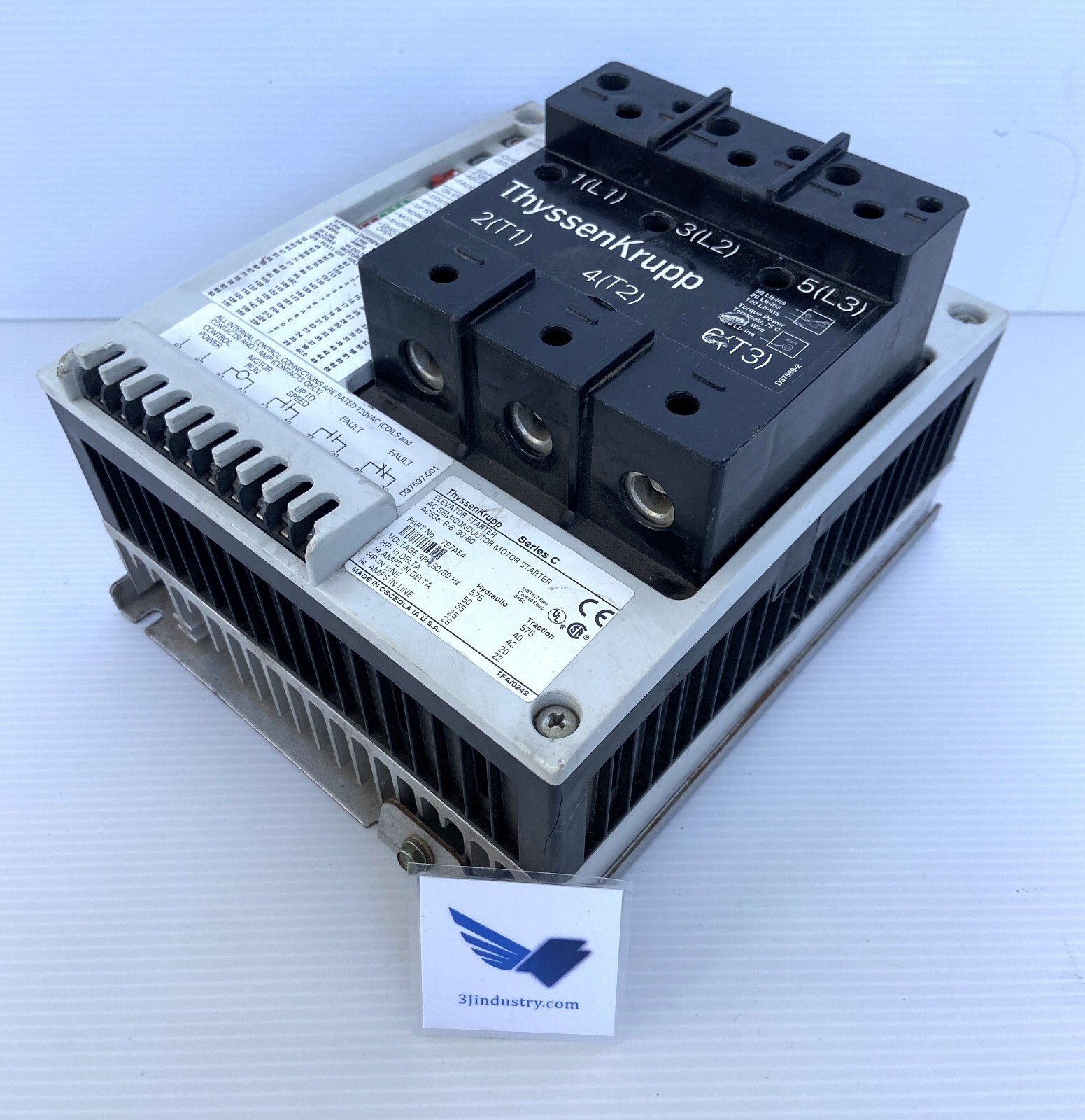 787AE4 SERIE C – 3PH – 50/60HZ – 575V – 50HP – 55A – 25HP – 28A – AC53A:6-6:30-8