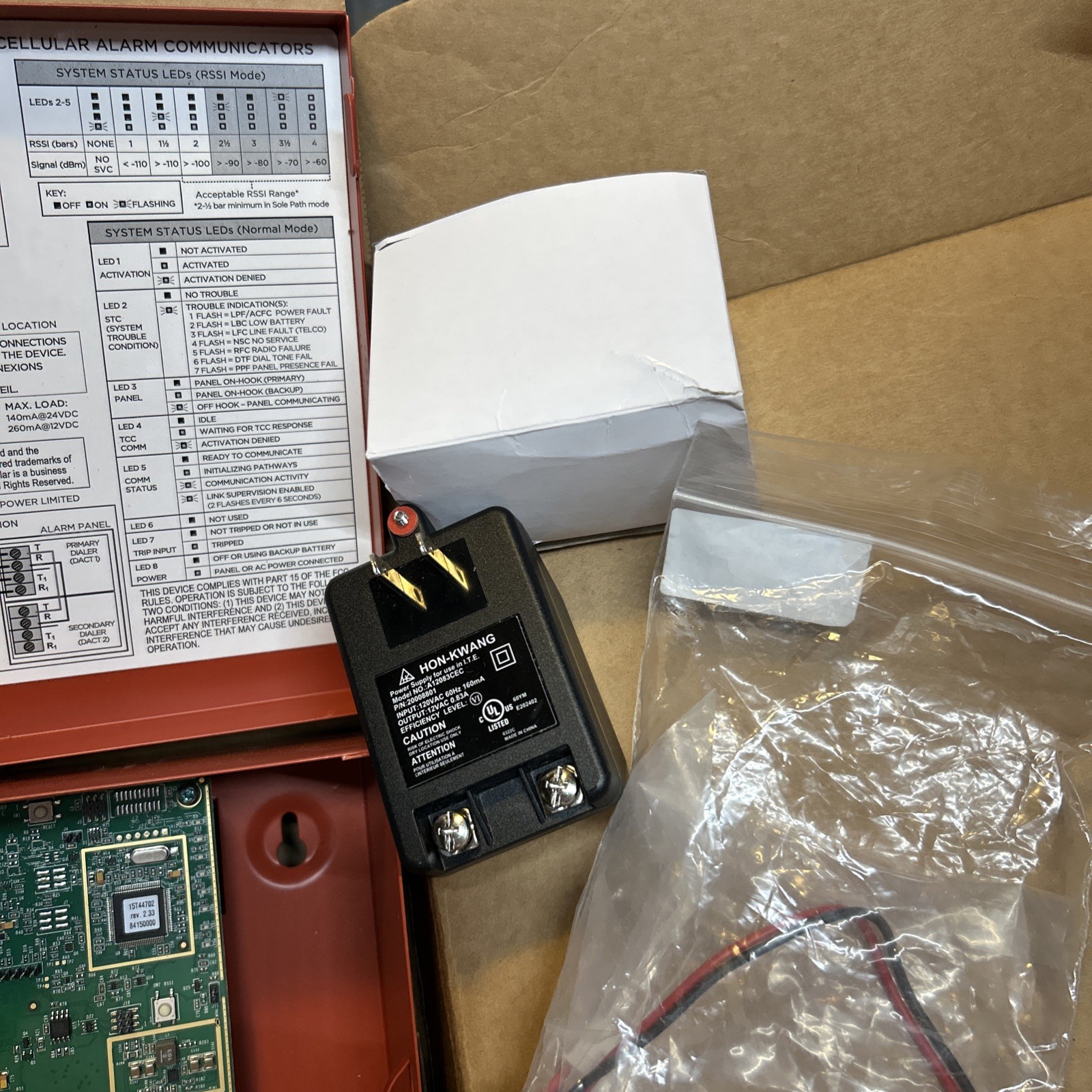 Telguard TG7LVF02 Universal Commercial Fire Cellular Verizon LTE. NEW!!