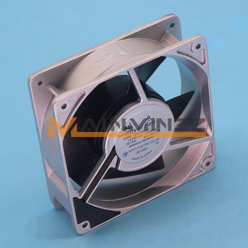 1PCS New ROYAL FAN UTHS457C Metal Cooling Fan AC 230V 20/18W