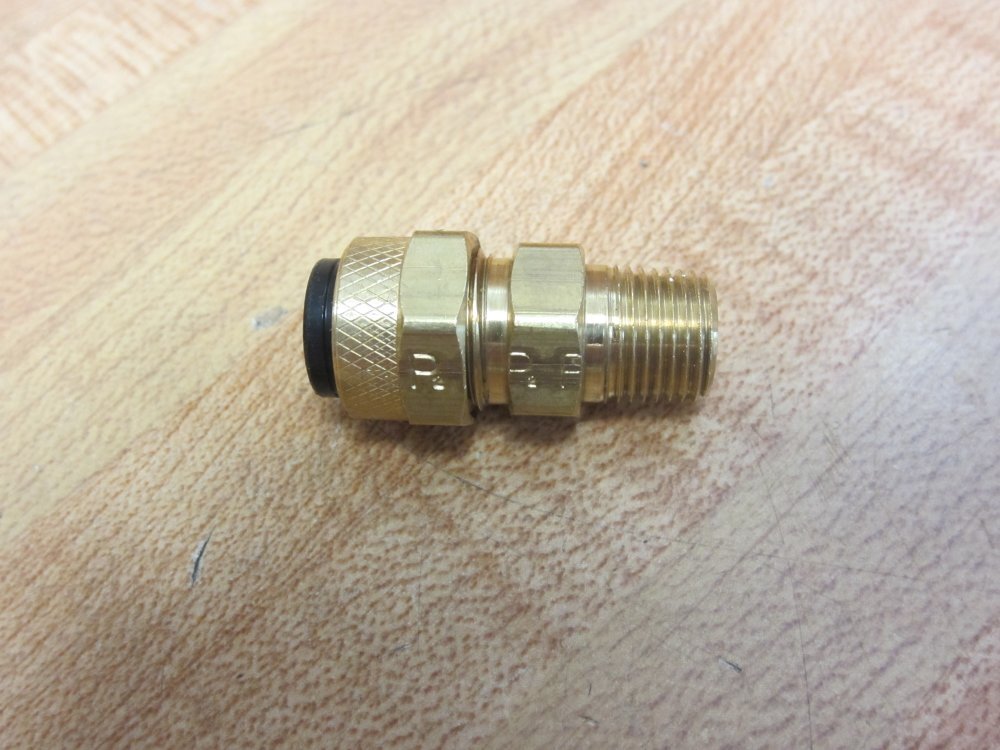 Parker X68P-6-2 3/8×1/8 Brass Male Pipe Connector X68P62 (Pack of 15)
