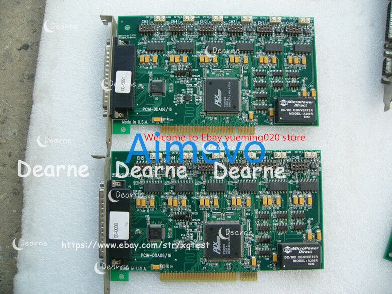 Measurement Computing PCIM-DDA06/16 board free shipping