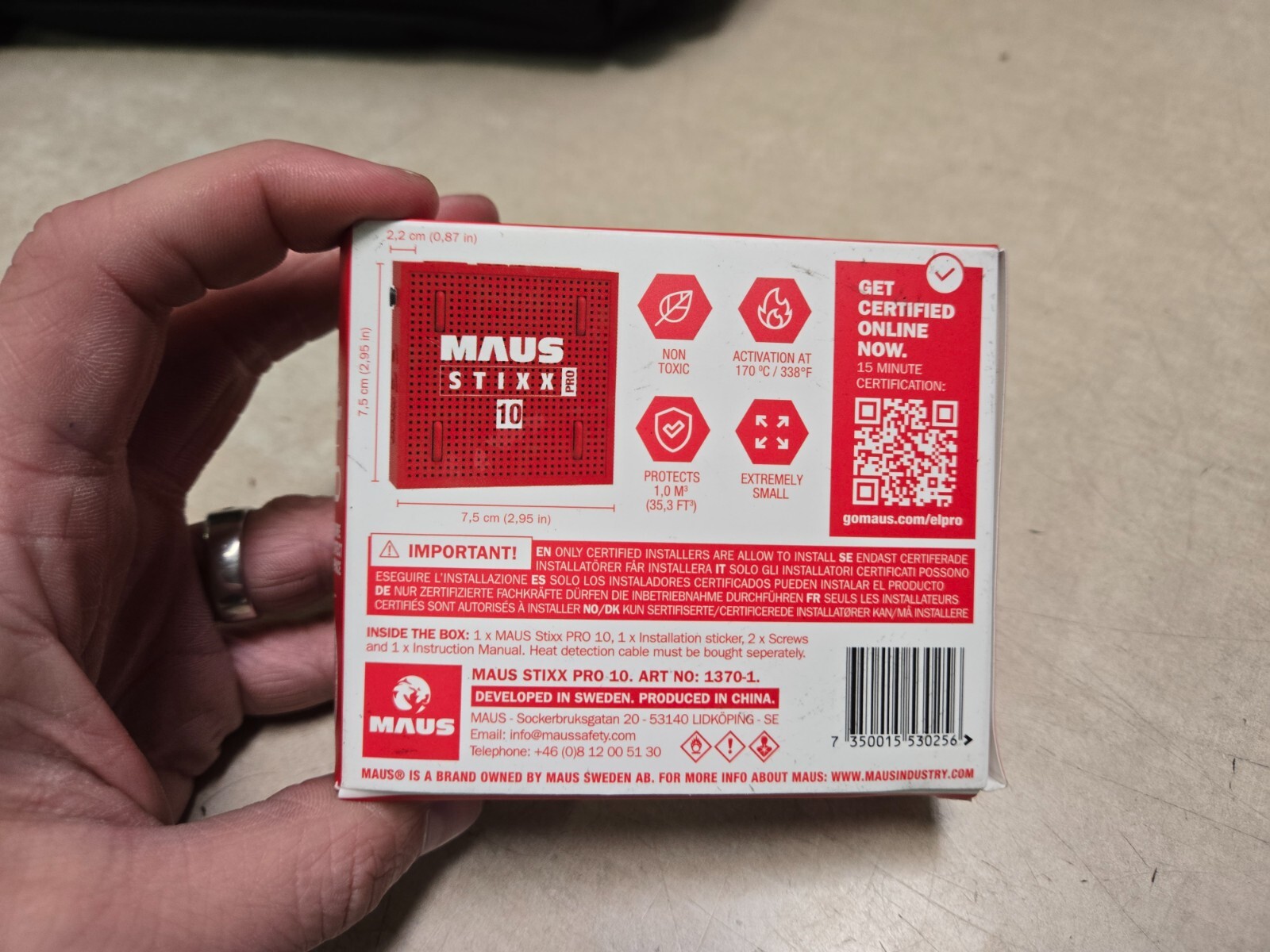 Maus Stixx Pro 10 Automatic Unit New Open box 2031