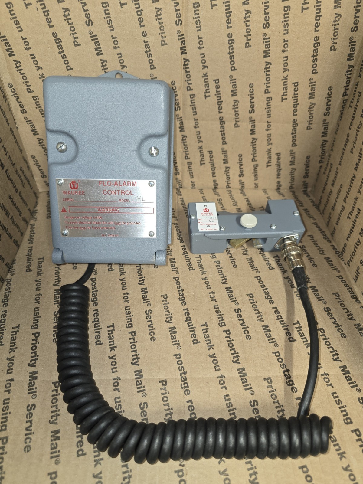 NOS WAUKEE ML FLO-ALARM CONTROL FREE SHIPPING!