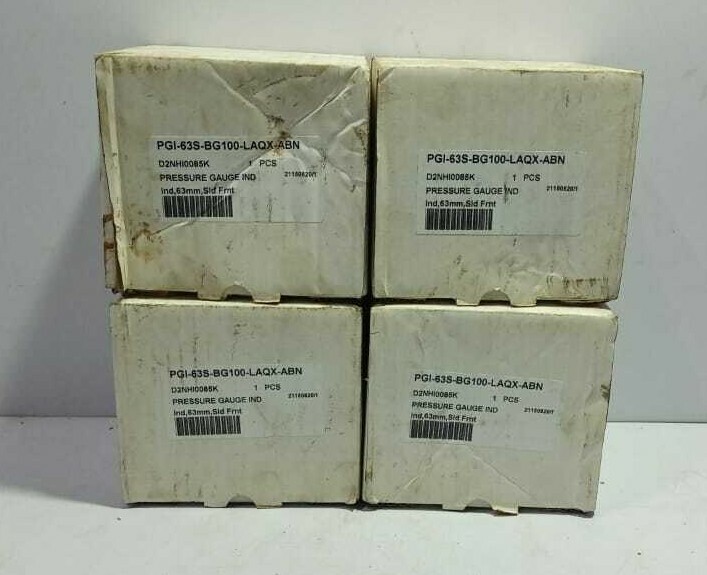 SWAGELOK PGI-63S-BG100-LAQX-ABN Pressure Gauge 0-1450 psi PGI63SBG100LAQXABN
