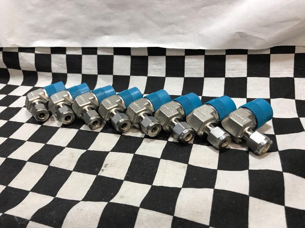 8x SWAGELOK Male Elbow 1/2″ NPT X 1/4″T, SS-400-2-8, SS40028, SHIPSAMEDAY #126B2