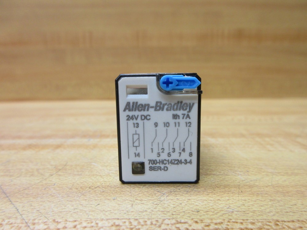 Allen Bradley 700-HC14Z24-3-4-24V DC Relay 700-HC14Z24-3-4-24VDC Series D