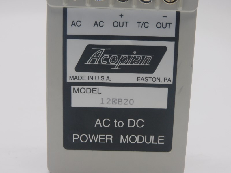 ACOPIAN 12EB20 NSNP