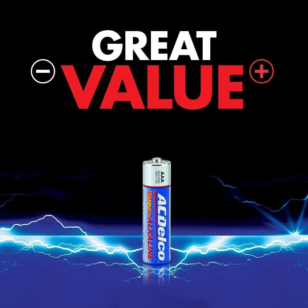 ACDelco Super Alkaline AAA Battery (48-Pack)