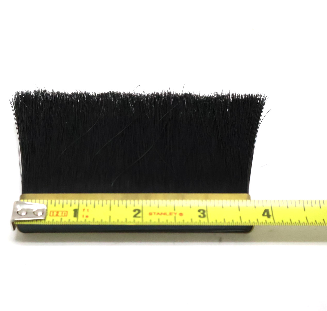 Lot of 4 Brass Carbon Fiber Tape Machine Brushes Length 2.9″ x 3.75″ High