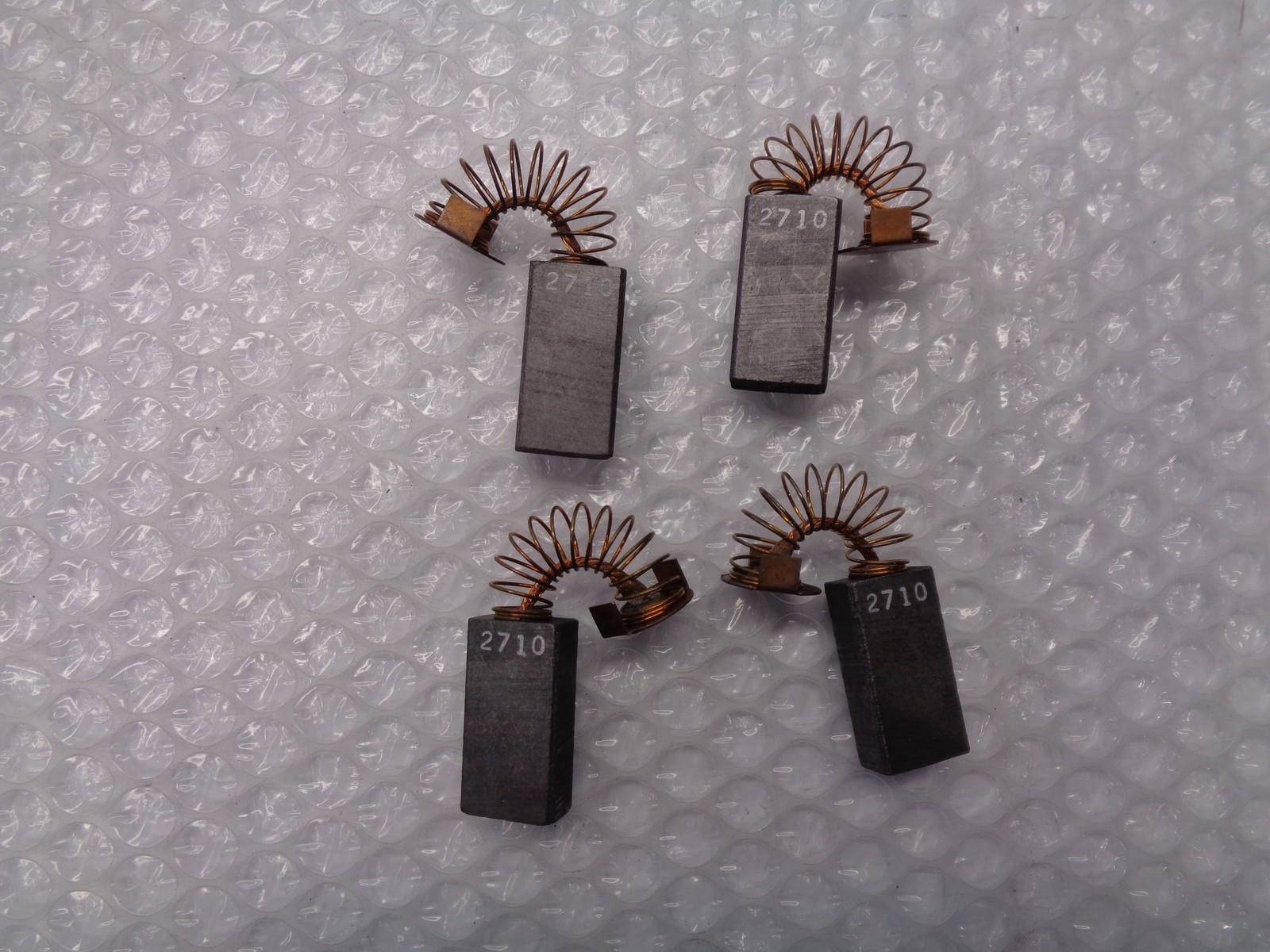 INDUSTRIAL SPARE 2710 CARBON BRUSH LOT OF 4 NSNP