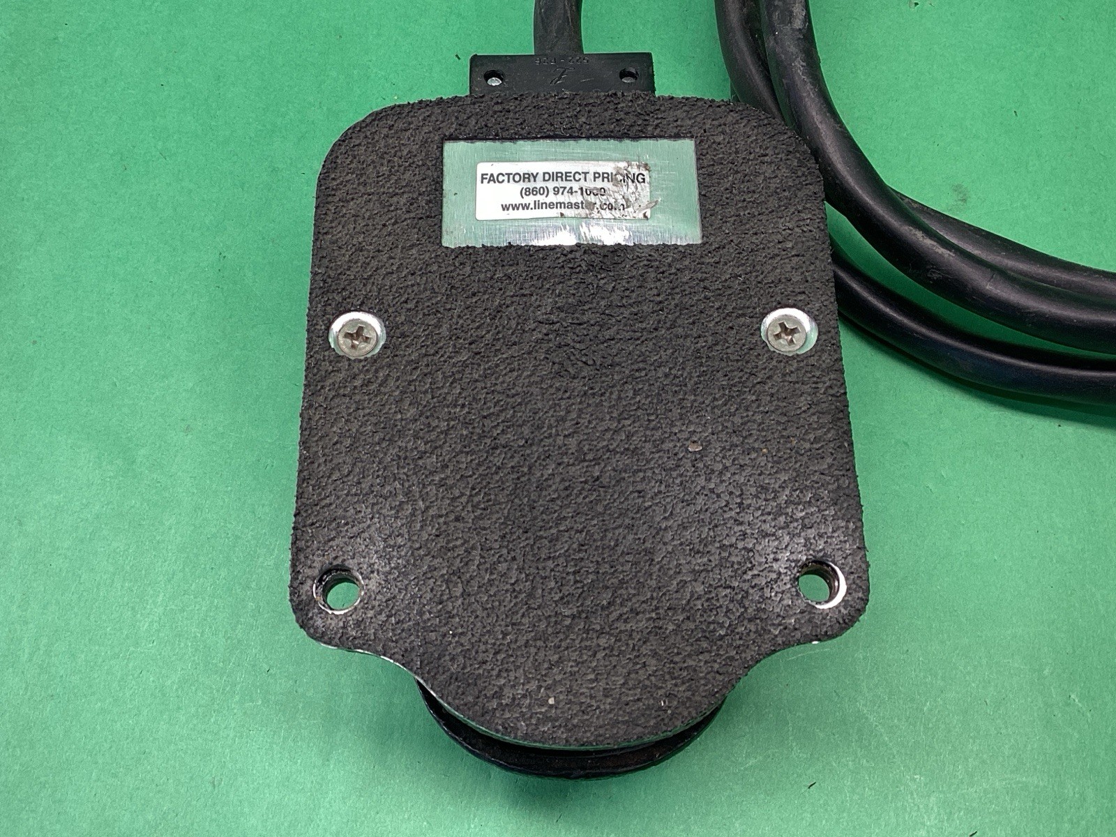 Linemaster Clipper 632-S Foot Operated Switch Normally Open / Closed NO or NC