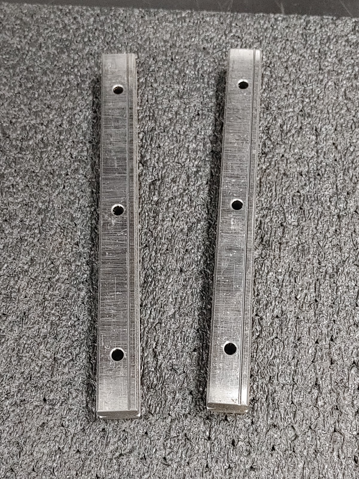 Lot of 2 NSK LS15 Linear Guide Standard Ball Profile Rail