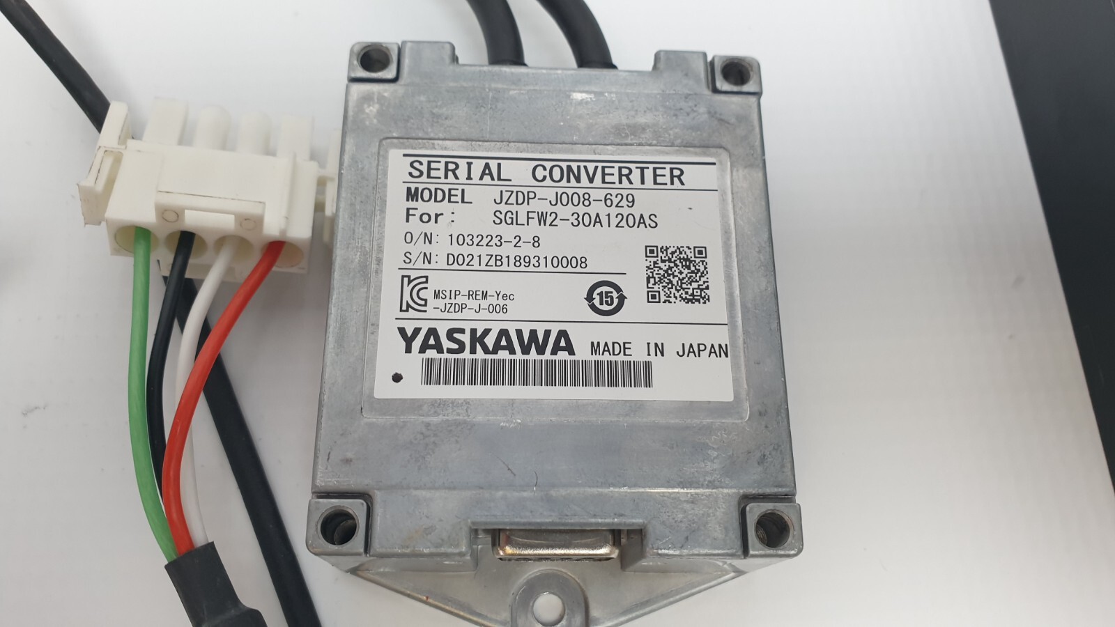 Yaskawa Serial Converter JZDP-J008-629 with Accessories