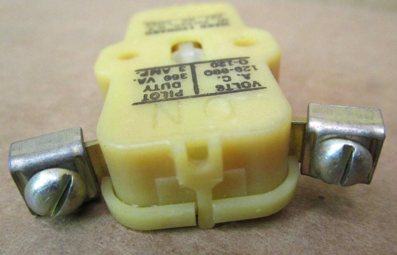 Ward Leonard 5M63 Normally Open Auxiliary Contact Assembly 50996LR