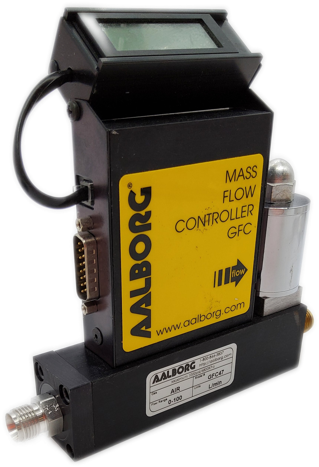 Aalborg GFC47 Mass Flow Controller 0-100L/min Air