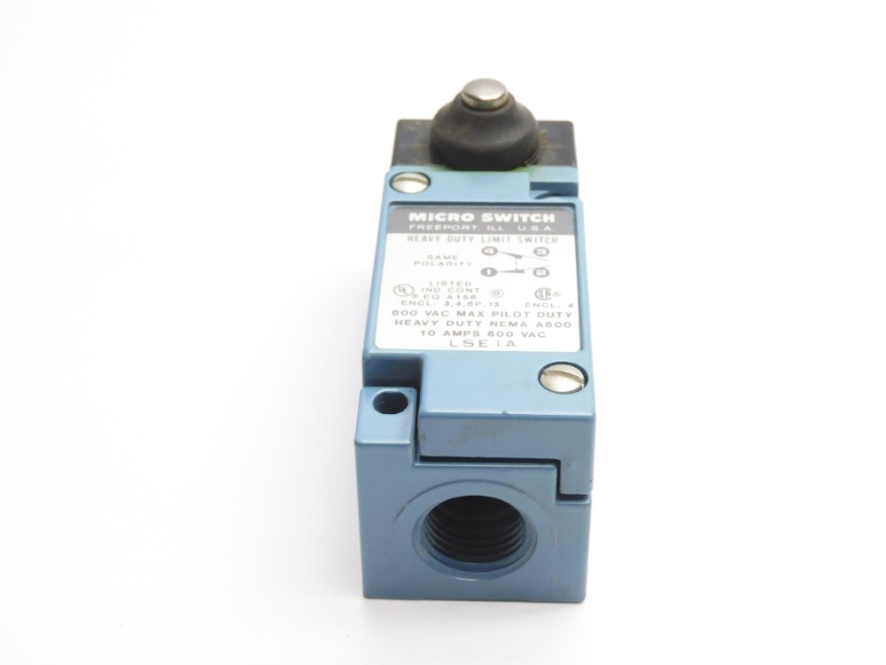 MICRO SWITCH LSE1A 600VAC 10A NSNP