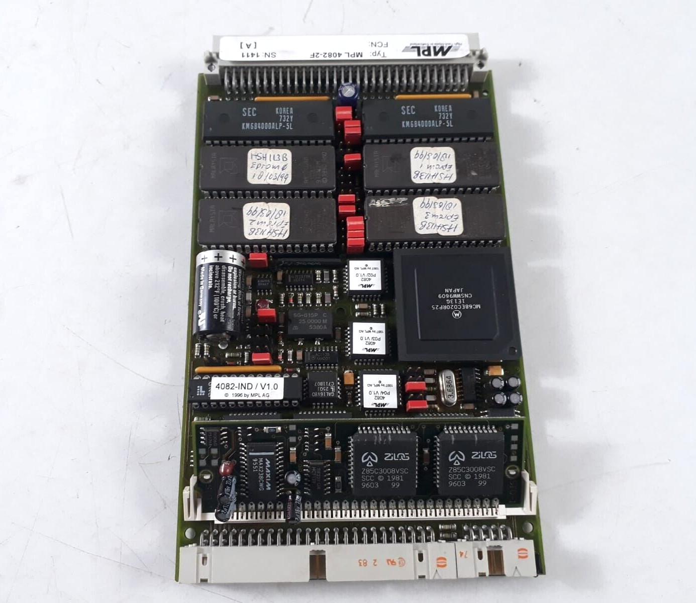 MPL 4082-2F Pcb Card